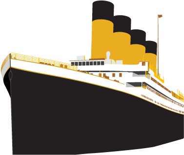 Titanic Png - Titanic Vclipart (388x333), Png Download