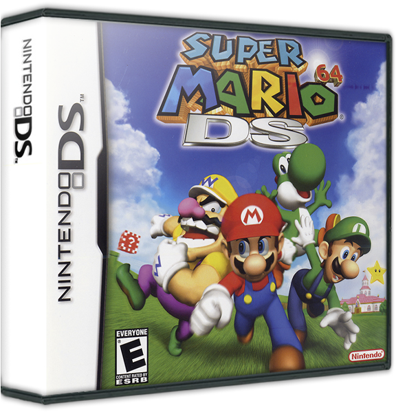 Super Mario 64 Ds (587x598), Png Download