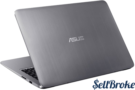 Asus Vivobook E403sa Laptop Back - Asus Vivobook L403 14" Laptop - Grey (500x337), Png Download