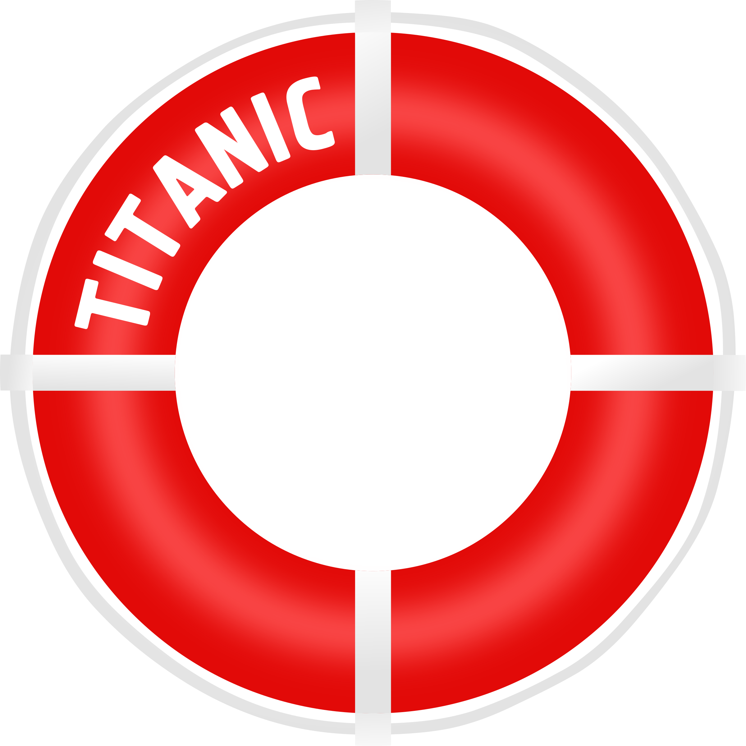 This Free Icons Png Design Of Lifebuoy From Titanic (2401x2400), Png Download