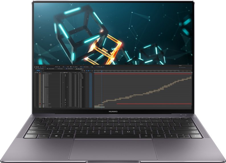 Huawei Matebook X Pro With Geforce Mx150 Perfect For - Huawei Matebook X Pro (851x814), Png Download
