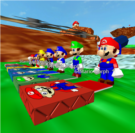 Download Super Mario 64 Bloopers Preview Image Mario 64 Morph