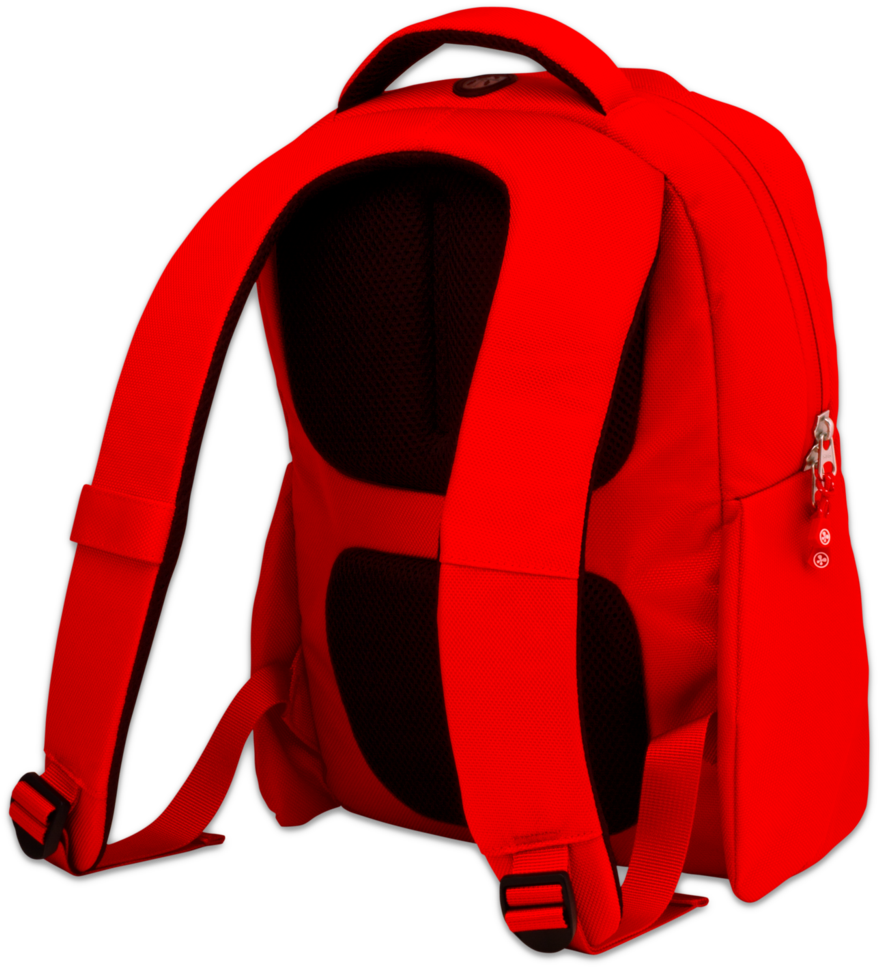 Nabi Backpack Back Angle Png Image - Portable Network Graphics (1024x1024), Png Download