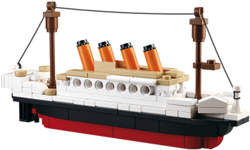 Home - Products - Titanic - Sluban Building Blocks Series Small Titanic Titanic (450x304), Png Download