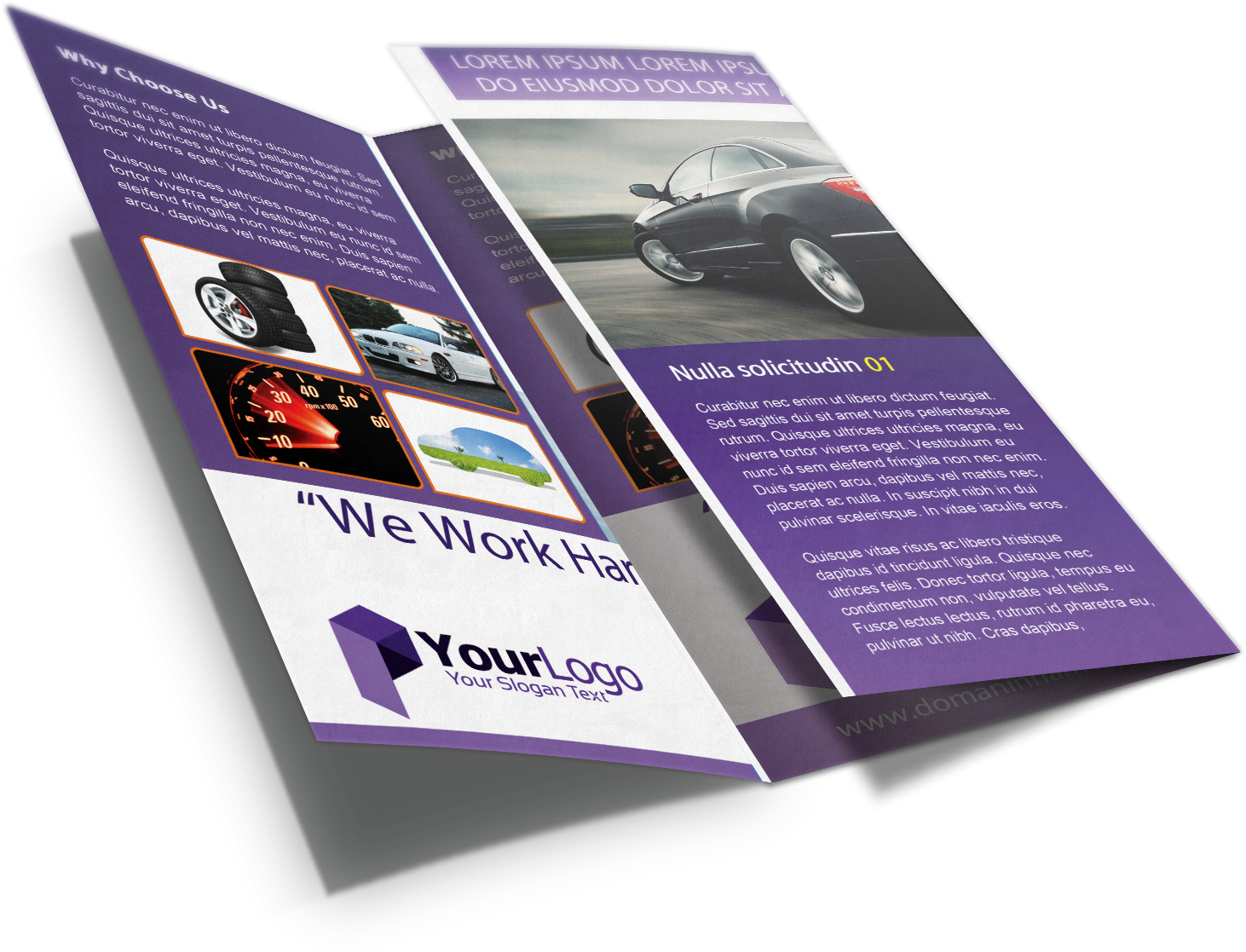 Brochures & Flyers Design - Giấy Couche 150gsm (1920x1280), Png Download