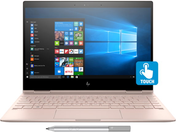 Hp Spectre X360 Laptop - Hp Spectre X360 13 Ae052nr (573x430), Png Download