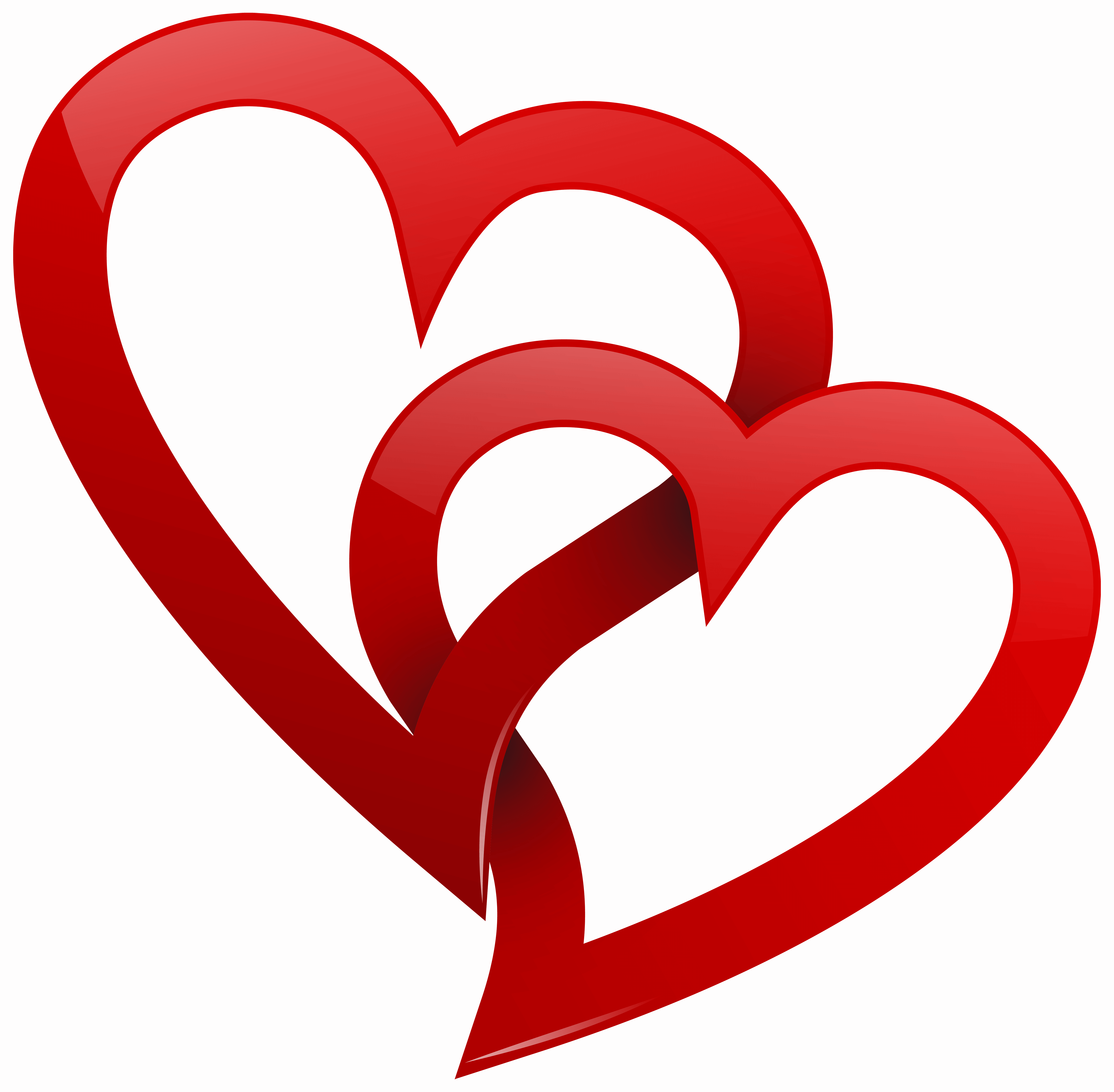 Png Format Hearts Png (5000x4899), Png Download