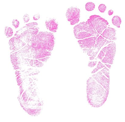Baby Feet Tattoo Sketch (411x402), Png Download