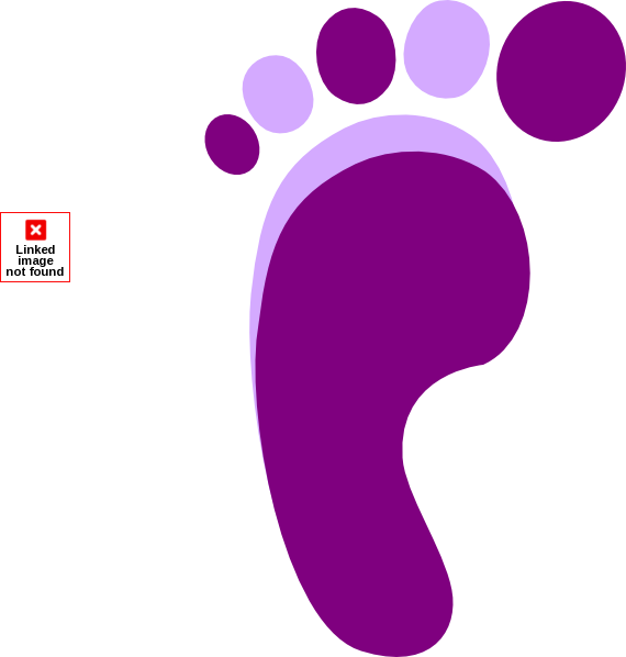 Clipart Baby Footprints - Clip Art (570x598), Png Download