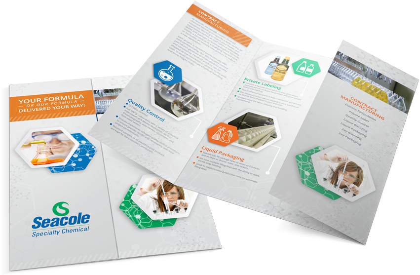 Seacole Gate Fold Brochure Mockup - Brochure Mockup Png (900x675), Png Download