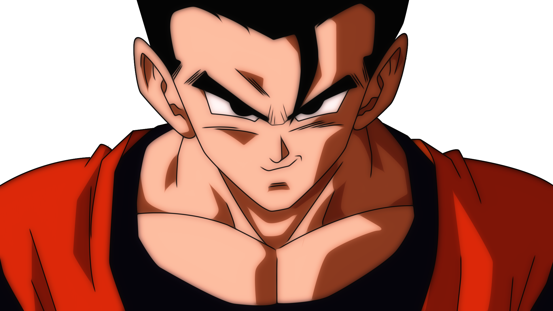 Round - Mystic Gohan Hd Wallpaper 1920x1080p (1920x1080), Png Download