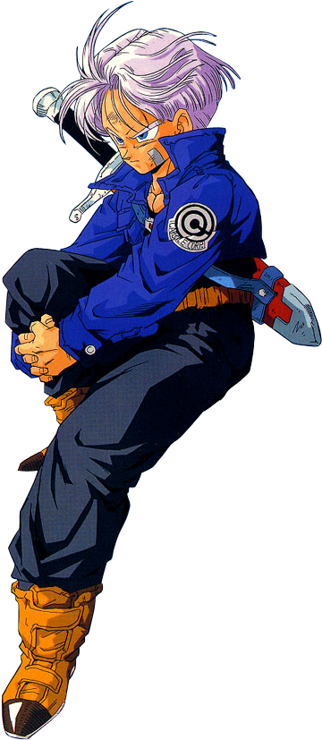I Won't Disagree Future Trunks Has Had His Fair Share - Dragon Ball Z Trunks (396x835), Png Download