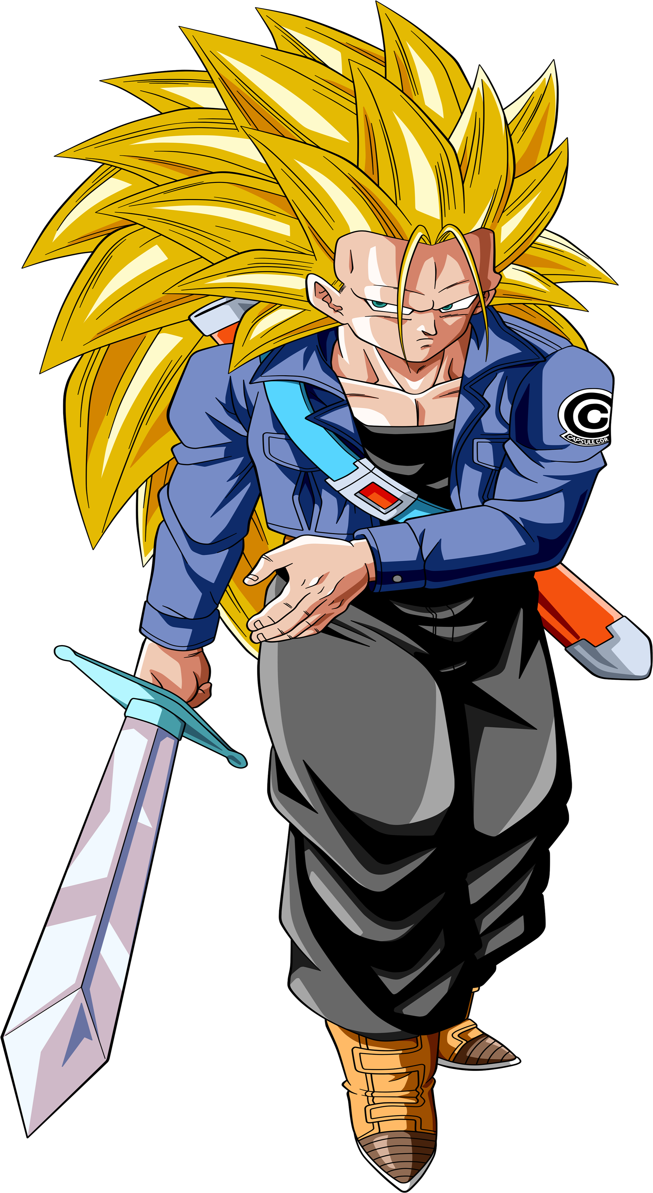 Wallpapers Id - - Fondos De Pantalla Dragon Ball Trunks (5000x4000), Png Download