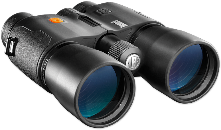 Bushnell Fusion 1 Mile Arc Black Laser Binoculars / - Bushnell 12x 50mm Fusion 1 Mile Arc Rangefinder Binocular (800x800), Png Download