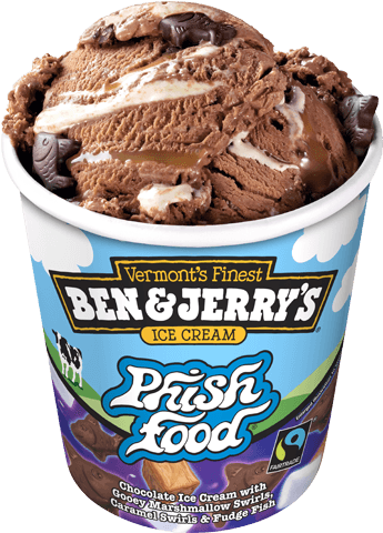 Ben And Jerry's Ice Cream (374x479), Png Download