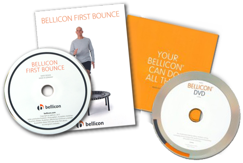 2 Dvds With Bellicon Exercises - Dvd (500x350), Png Download