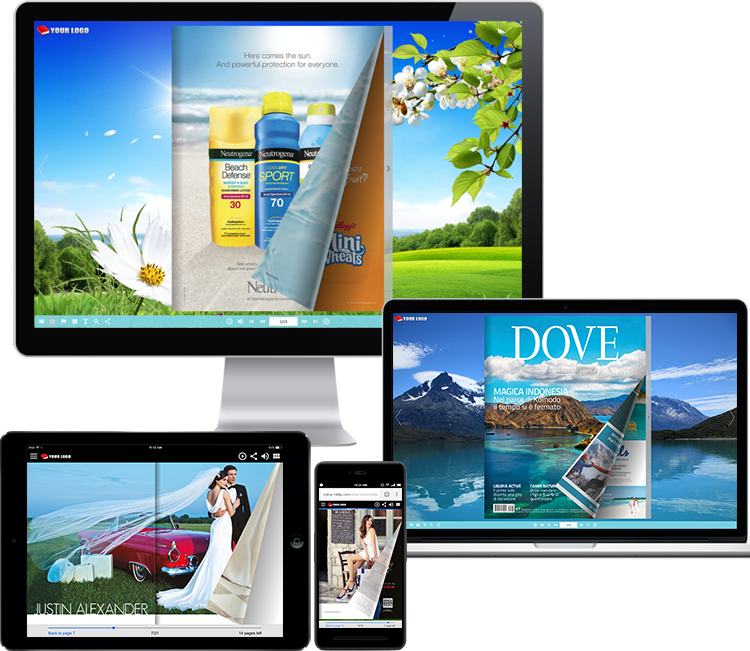 Online Digital Brochure Maker - Cover Page For Electronic Brochure (750x651), Png Download