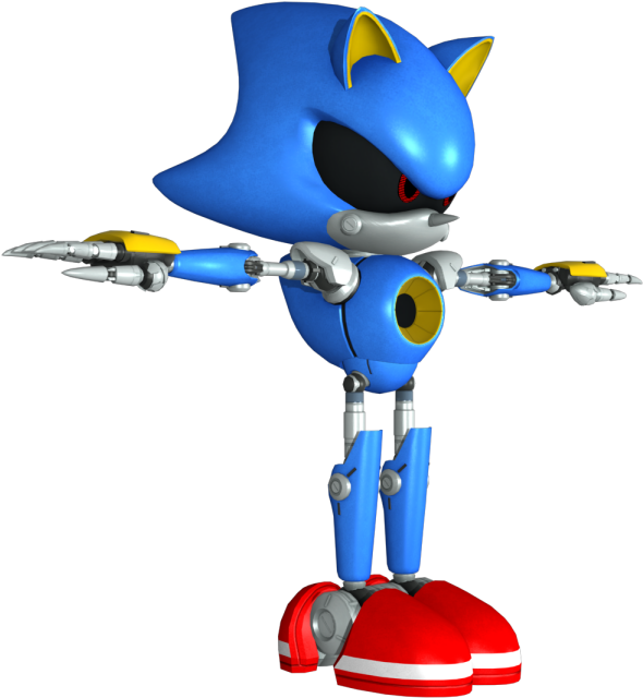 Download Zip Archive - Sonic 4 Episode 2 Sonic Model (750x650), Png Download