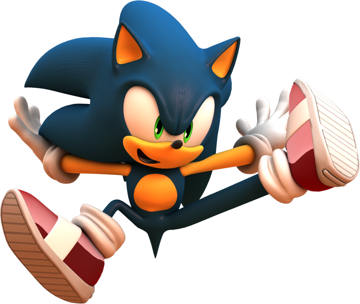 Некоторые Коллеги Обвиняют Sonic Forces В Том, Что - Project Sonic 2017 Sonic (1217x1026), Png Download