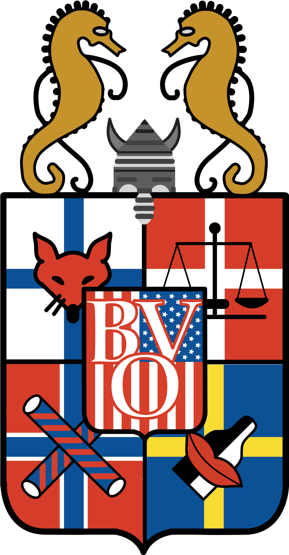 Brittingham Viking Organization (1000x1880), Png Download