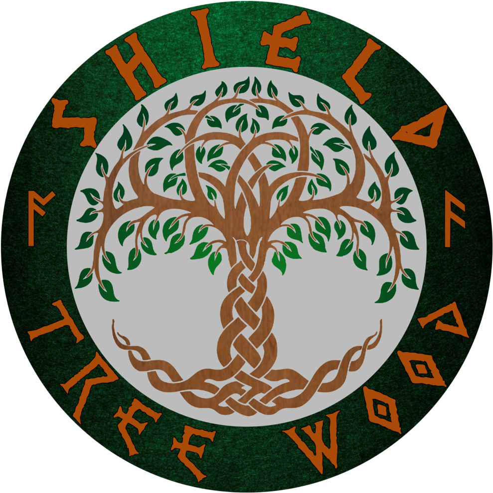Shield-2 - Viking All Tree (1000x1000), Png Download