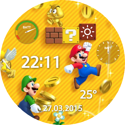 Super Mario Bros - New Super Mario Bros 2 (480x480), Png Download