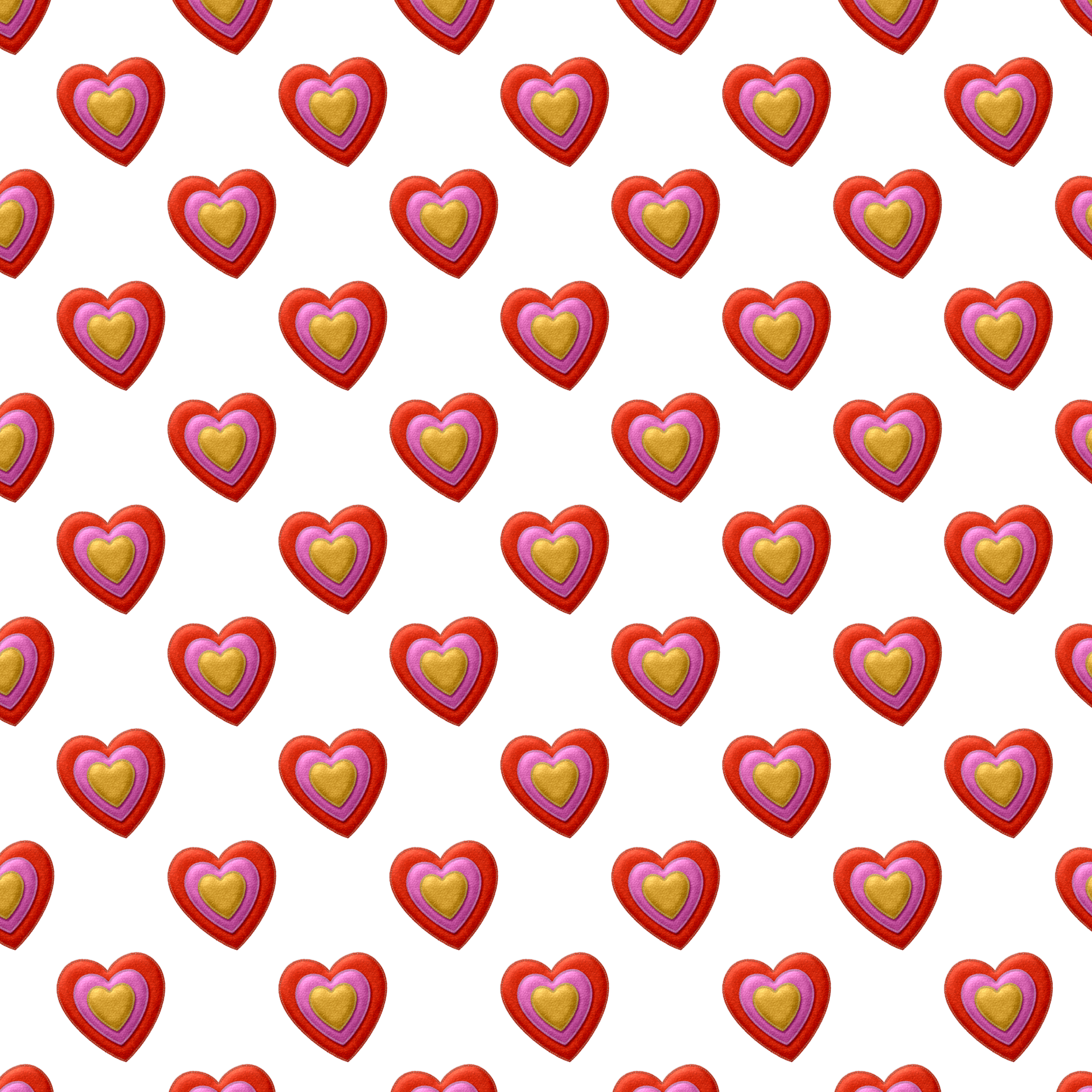 Free Download ~ Commercial Use Felt Hearts Png Overlay - Brodnax Prints - Half Scale (1/2" Scale) Dollhouse (3600x3600), Png Download