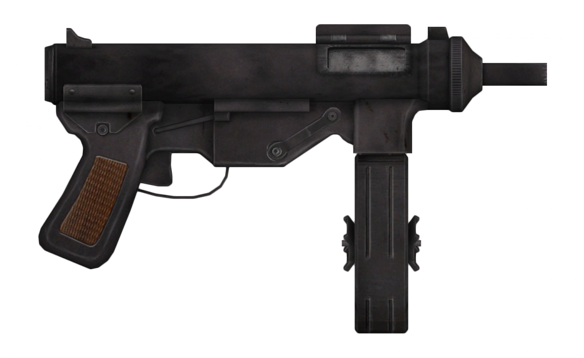 Vance's 9mm Submachine Gun - Fallout 9mm Smg (1200x735), Png Download