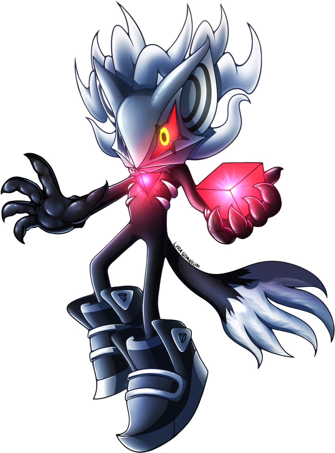 “ I̙͇ ̻̬̖̪n̴͓̗̞̜ ͓̪e̩̬͈̤̝ [speedpaint] ” Infinite, - Cartoon (1280x1644), Png Download