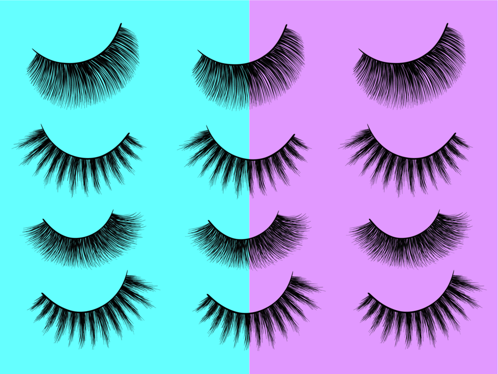 Eyelashes Tumblr Png - Eyelash (1000x750), Png Download