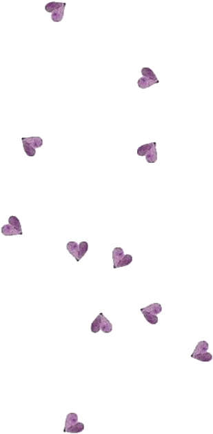 Purple Hearts Polyvore Moodboard Filler Purple Hearts, - Mood Board (434x721), Png Download