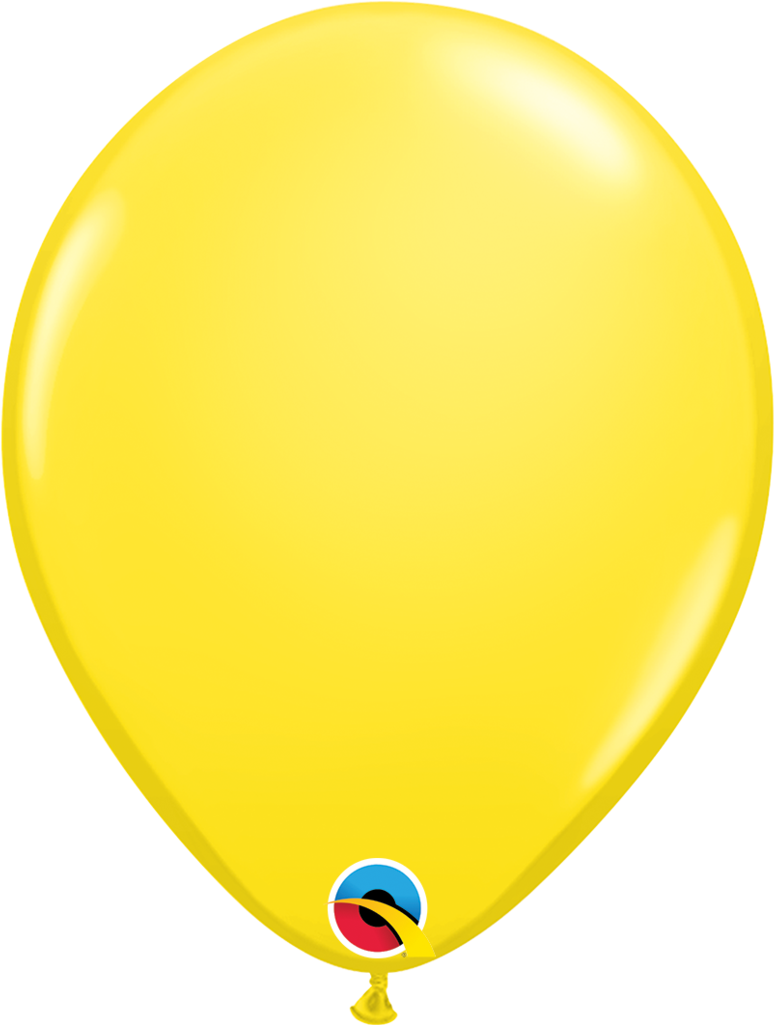 Yellow Balloons Png - Yellow Latex Balloon (1024x1024), Png Download