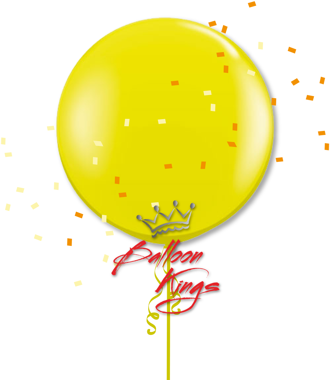 36in Jewel Citrone Yellow - Lion Guard Kion Balloon (1280x1280), Png Download