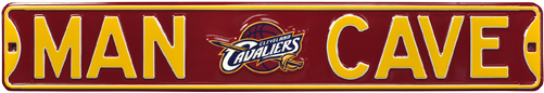 Cleveland Cavaliers “man Cave” Authentic Street Sign - Washington Redskins Man Cave Street Sign (500x500), Png Download