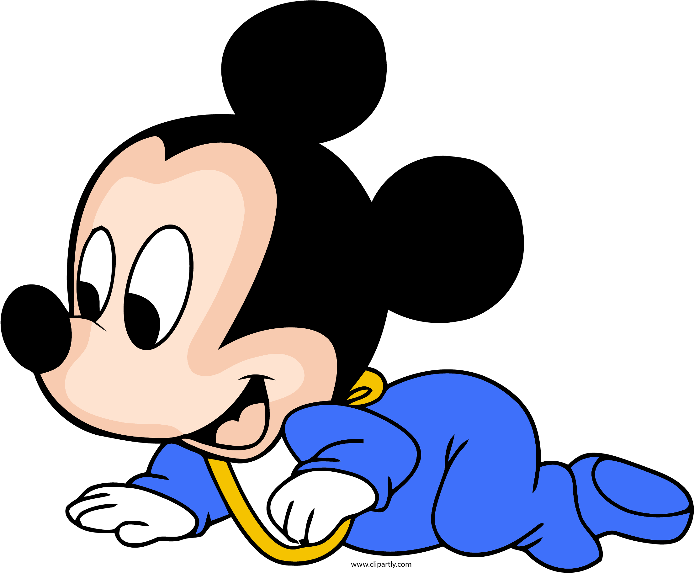 Download Disney Baby Mickey Crawl Clipart Png Mickey Mouse Bebe Disney Png Image With No Background Pngkey Com
