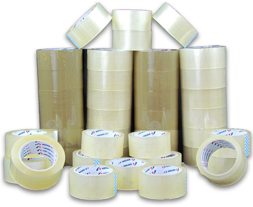 2" X 55 Yards Clear Carton Sealing Tape - Starboxes 2" X 55 Yards Clear Carton Sealing Tape 1.9 (504x425), Png Download