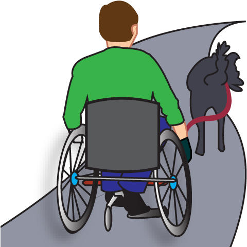 Disability Emoji Disability - Wheelchair (500x500), Png Download