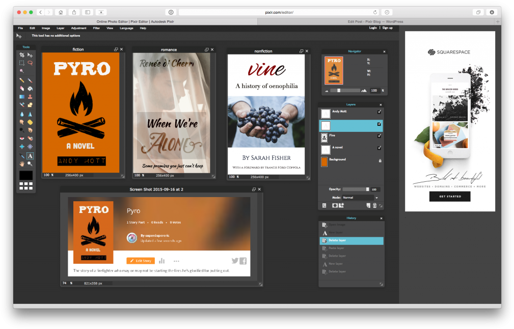 Download Cover Page Editor Online Create A Wattpad Book Cover Good