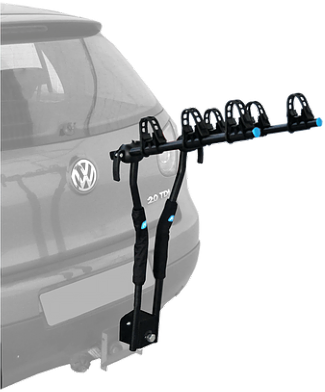 3 Bike Carrier (946x946), Png Download
