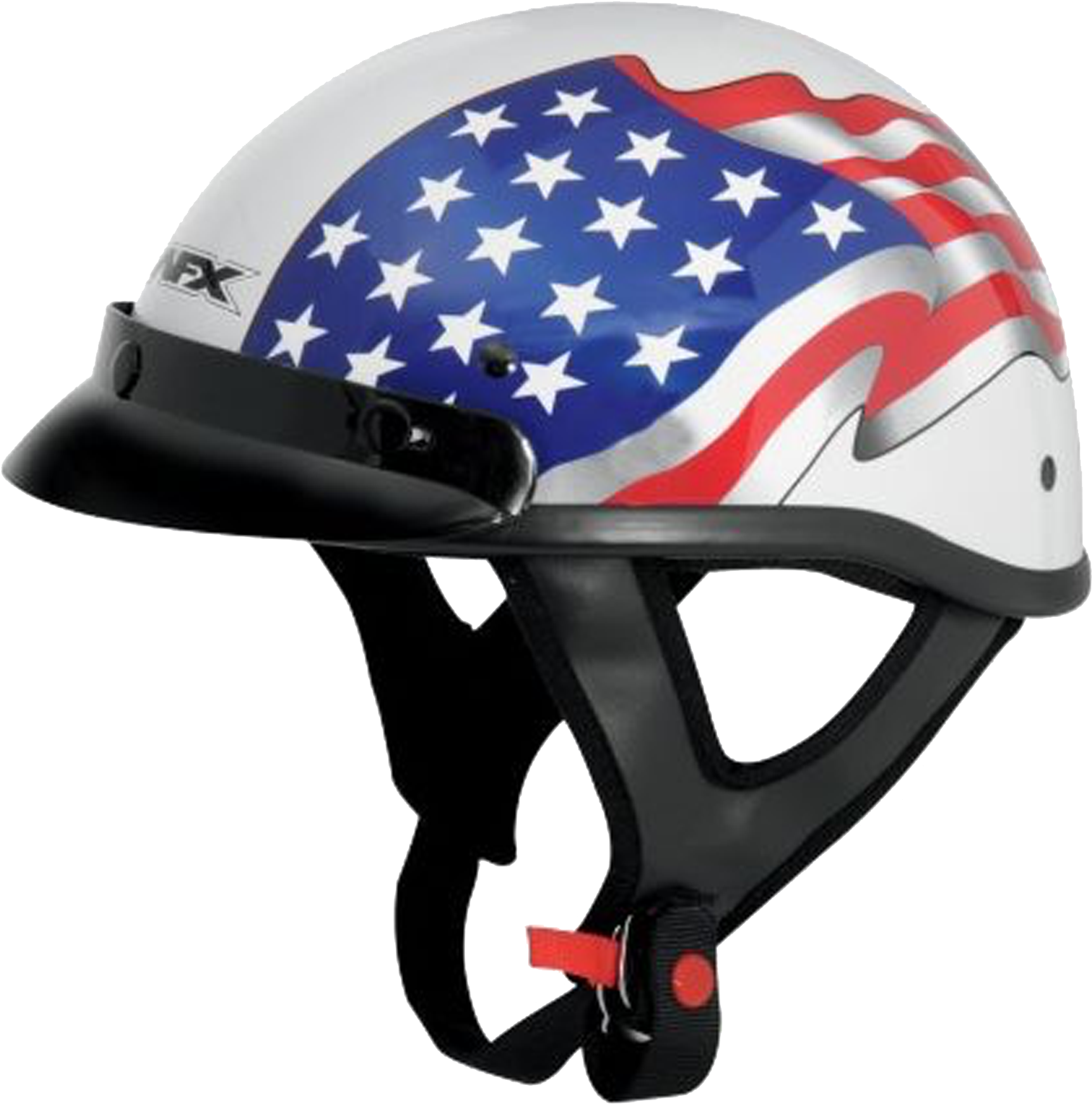 Afx Fx-70 Flag Helmet - Afx Fx-70 Flag Helmet - Black - Xs (1800x1800), Png Download