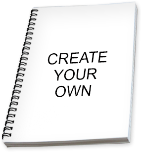 Create Your Own Notebook - Spiral Notebooks Online (284x426), Png Download