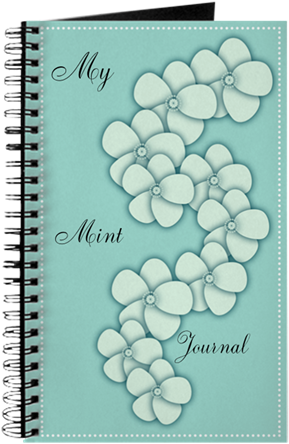 Cute Mint Flower Journal - Autism Poems (460x460), Png Download