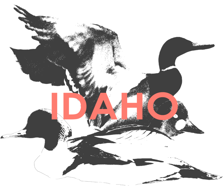 Idaho - Oregon (1000x1000), Png Download
