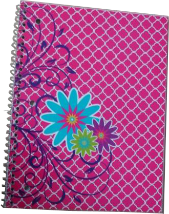 Spiral Notebook - Dress (330x417), Png Download