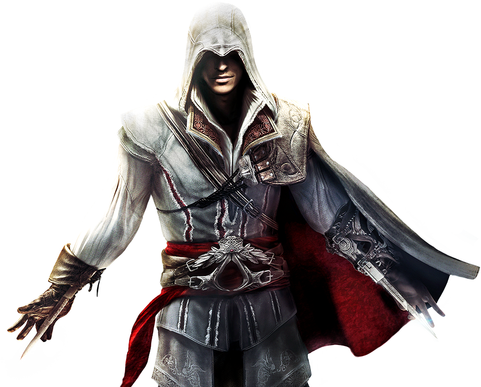 999kib, 961x773, Acec-ezio - Assassin S Creed Ezio (961x773), Png Download