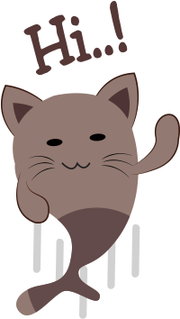 Chocolate Cat Emoji & Sticker Messages Sticker-0 - Sticker (408x408), Png Download