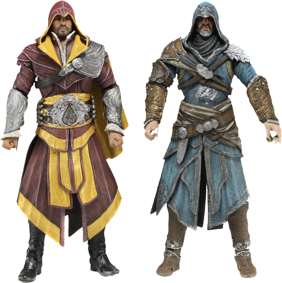 Assassin's Creed Revelations - Assassin's Creed Revelations Action Figures (998x1000), Png Download