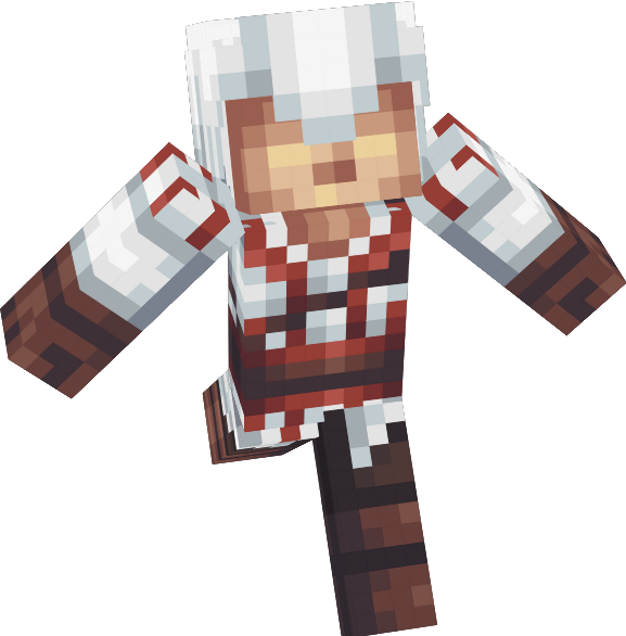Ac2 Is Probably One Of The Most Nostalgic Games I Have - Minecraft Ezio Auditore Skin (577x586), Png Download