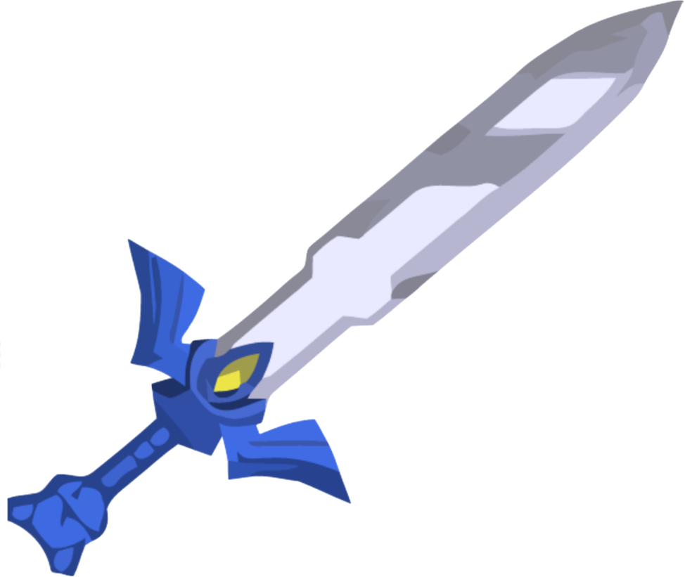 Which - Wind Waker Link Sword (974x821), Png Download