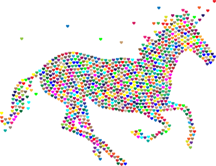 Unicorn Computer Icons Nyan Cat Pegasus - Sparkle Unicorn Background (442x340), Png Download